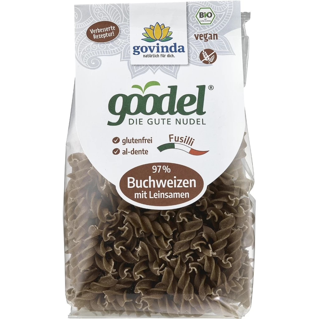 Paste fainoase - Fusilli din hrisca cu in fara gluten, eco 250g