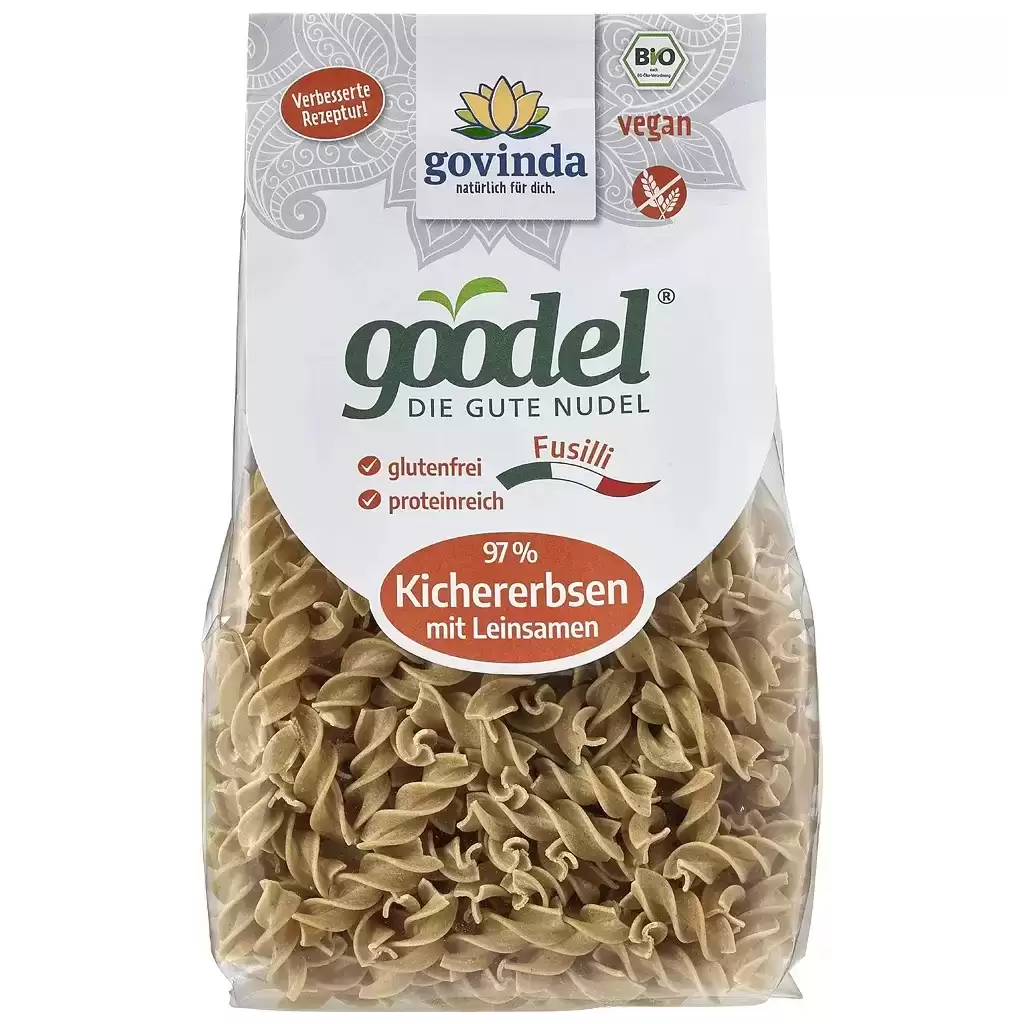 Paste fainoase - Fusilli din naut cu in fara gluten, eco 250g