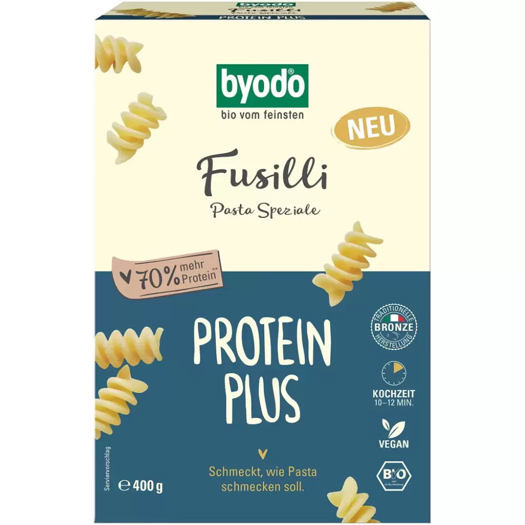 Paste fainoase - Fusilli Protein Plus, eco 400g