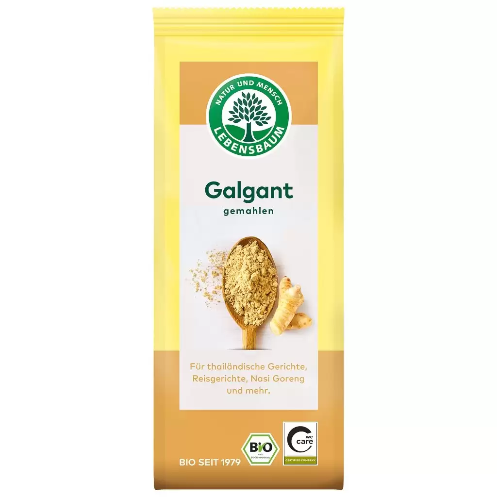 Condimente - Galangal macinat, eco 40g
