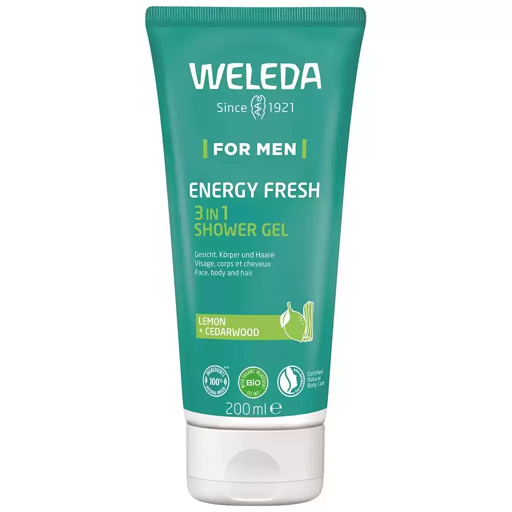 Cosmetice barbati - Gel de dus Energy 3 in 1 pentru barbati 200ml