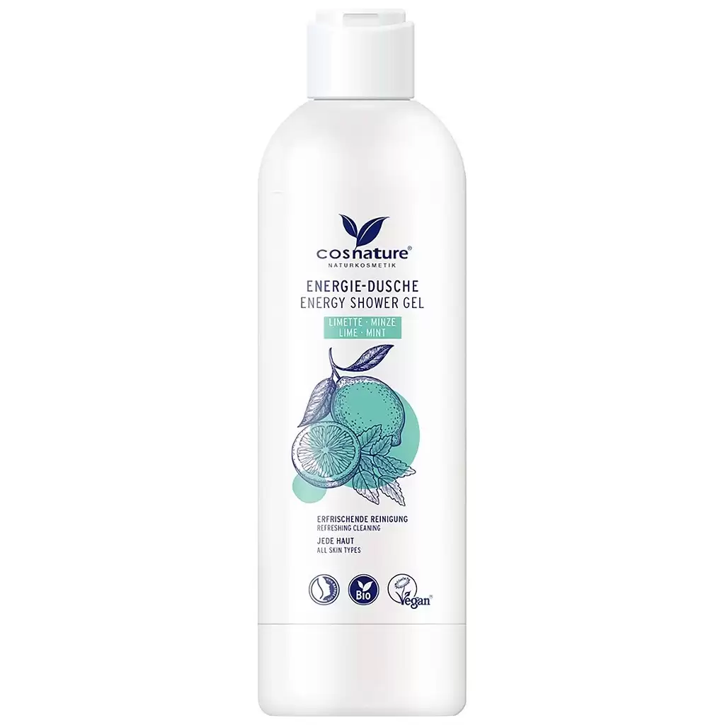 Ingrijire Corp - Gel de dus Energy cu lime bio si menta 250ml
