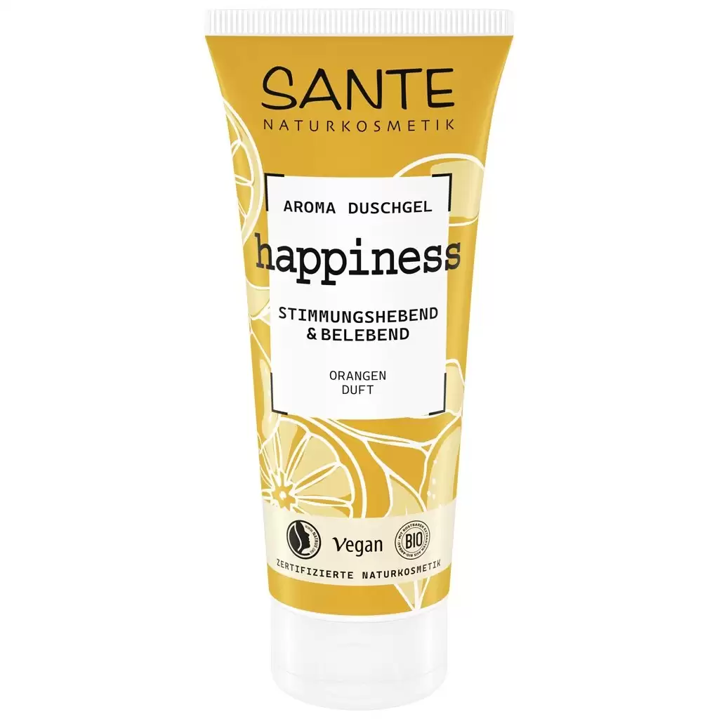 Ingrijire Corp - Gel de dus Happiness cu portocala 200ml