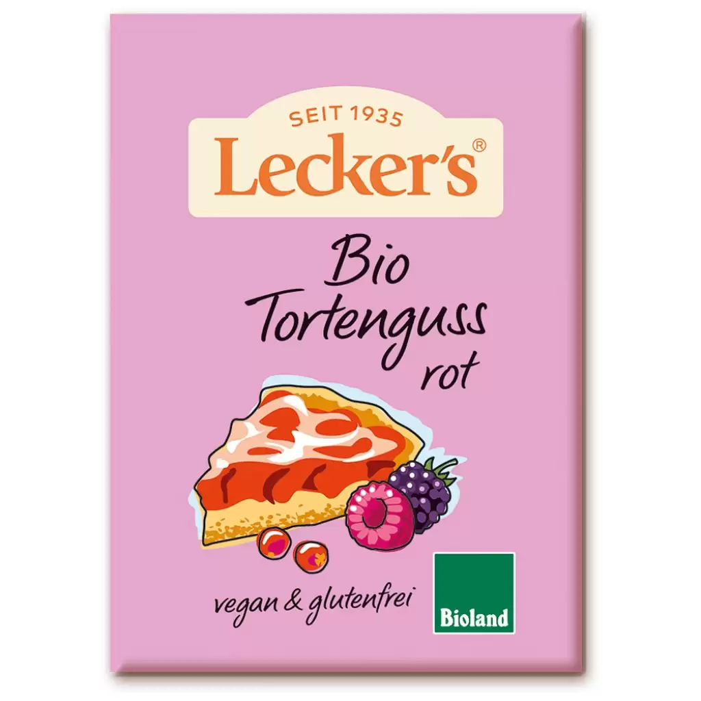 Ingrediente copt - Gelatina vegana rosie fara gluten 2x10g, eco 20g