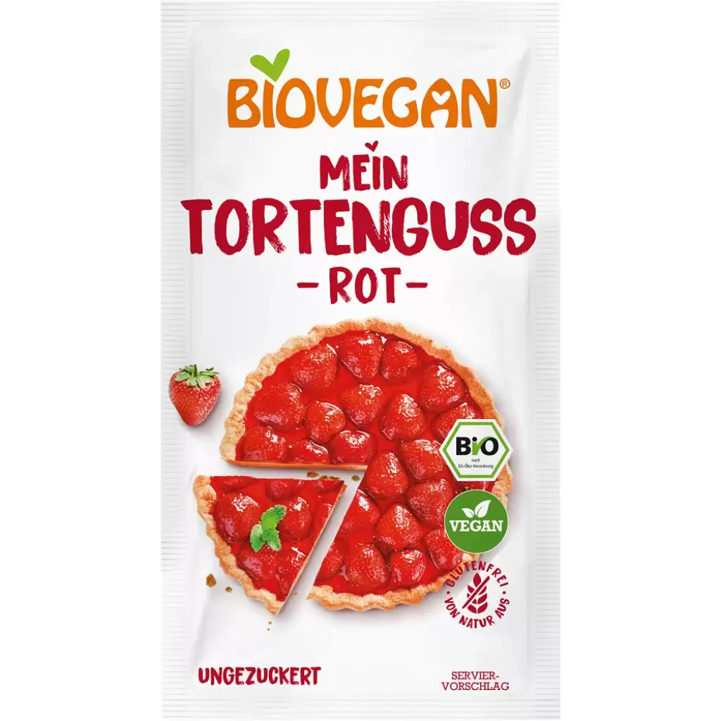 Ingrediente copt - Gelatina vegana rosie nativ fara gluten 2x7g, eco 14g