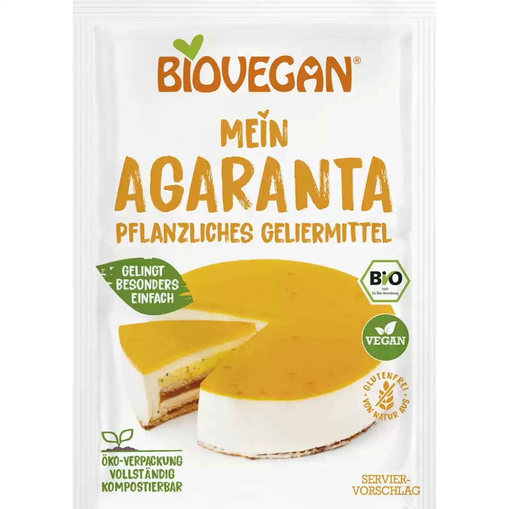 Ingrediente copt - Gelatina vegetala Agaranta nativ fara gluten, eco 18g