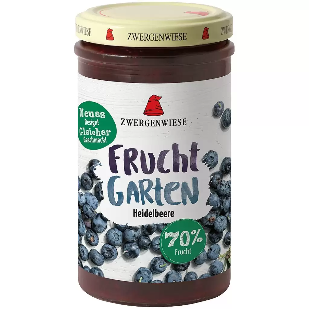 Dulceata - Gem de afine indulcit cu nectar de agave fara gluten, eco 225g