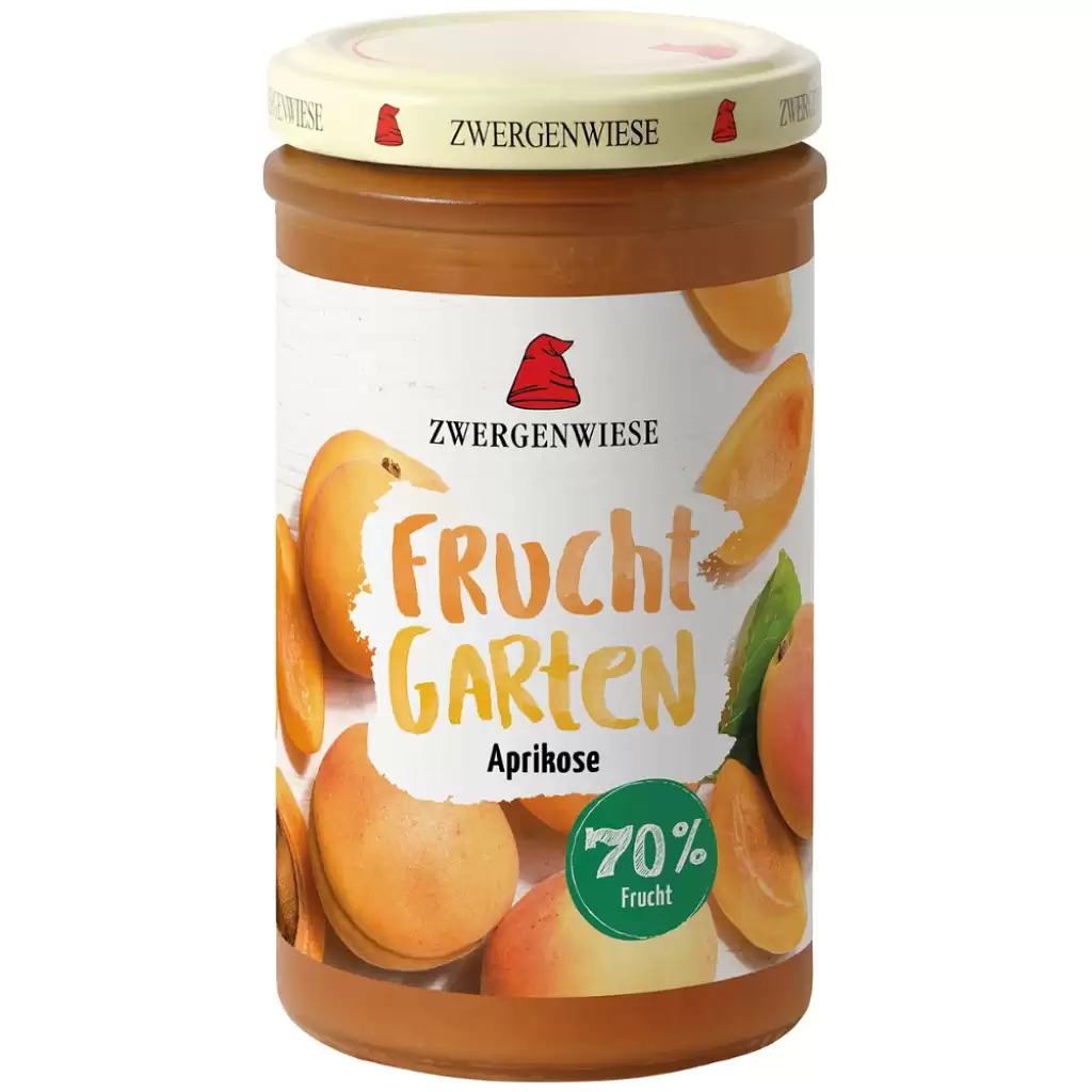 Dulceata - Gem de caise indulcit cu nectar de agave fara gluten, eco 225g