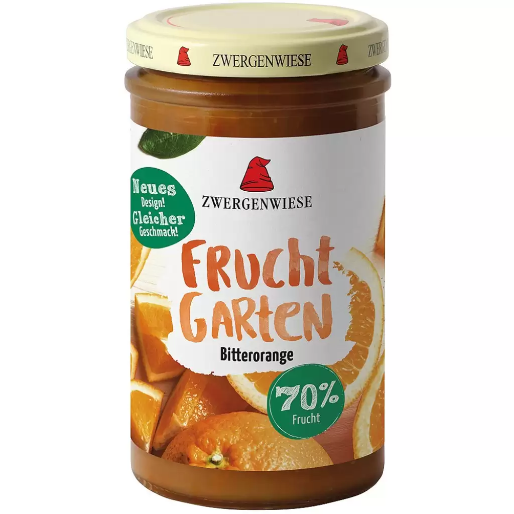 Dulceata - Gem de portocala amara indulcit cu nectar de agave fara gluten, eco 225g