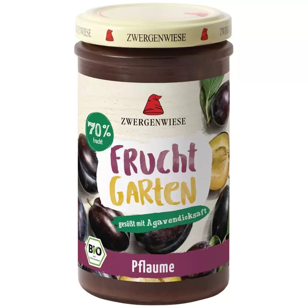 Dulceata - Gem de prune indulcit cu nectar de agave fara gluten, eco 225g