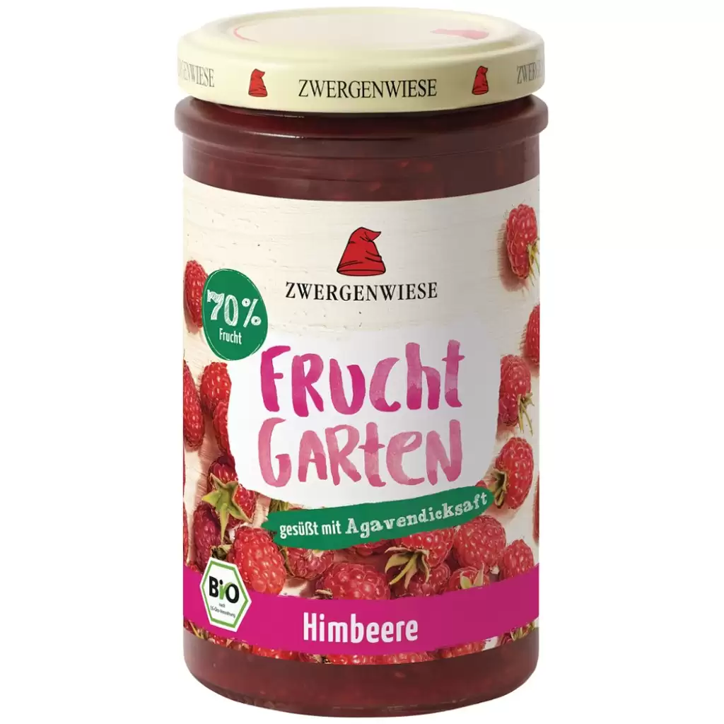 Dulceata - Gem de zmeura indulcit cu nectar de agave fara gluten, eco 225g