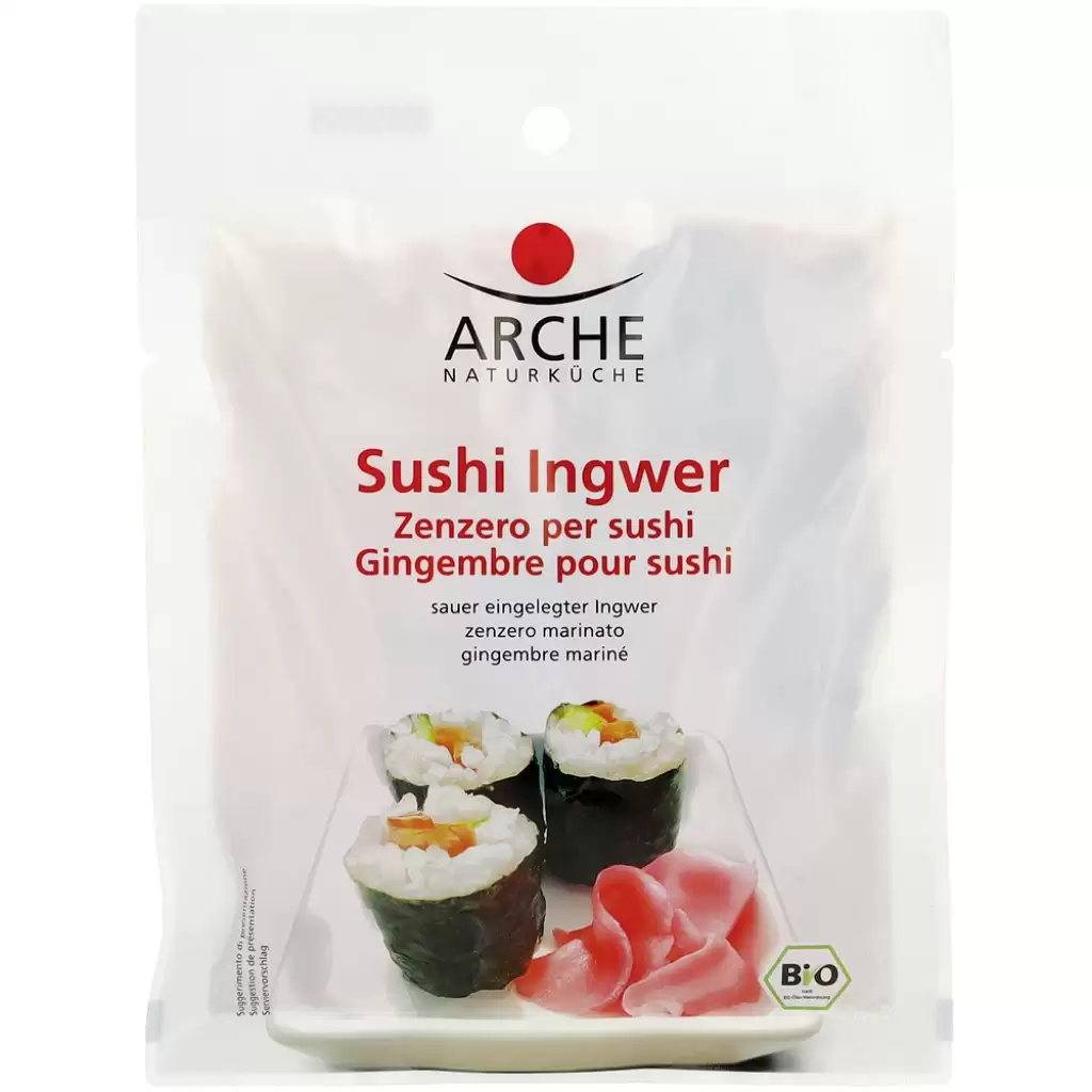 Mancare asiatica - Ghimbir pentru sushi, eco 105g