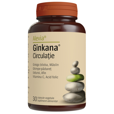 Suplimente - Ginkana Circulație 30 capsule vegetale