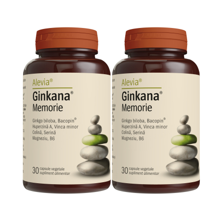 Extracte - Ginkana Memorie 30+30 capsule vegetale