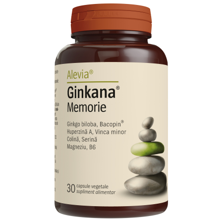 Suplimente - Ginkana Memorie 30 capsule vegetale