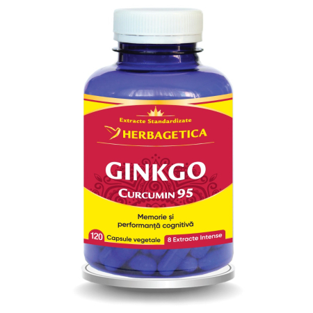 Extracte - Ginkgo Curcumin95 120 capsule