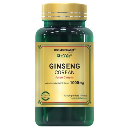 Extracte - GINSENG COREAN 1000 mg 30 capsule