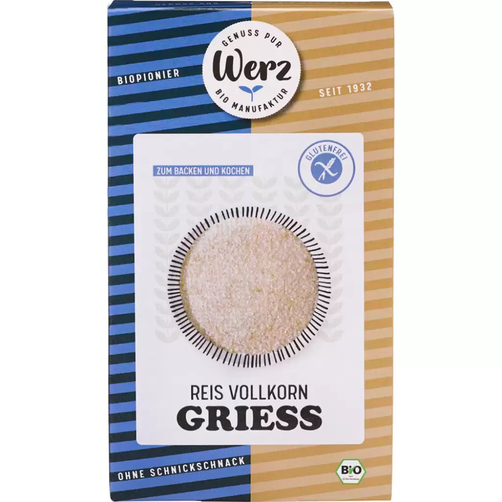 Faina - Gris de orez integral fara gluten, eco 250g