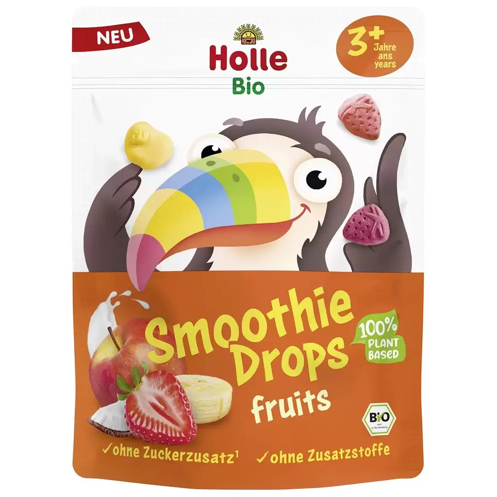 Biscuiti - Gustare din fructe pentru copii 3 ani, eco 15g