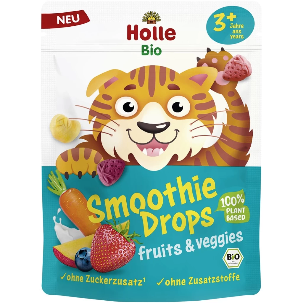 Biscuiti - Gustare din fructe si legume pentru copii 3 ani, eco 15g