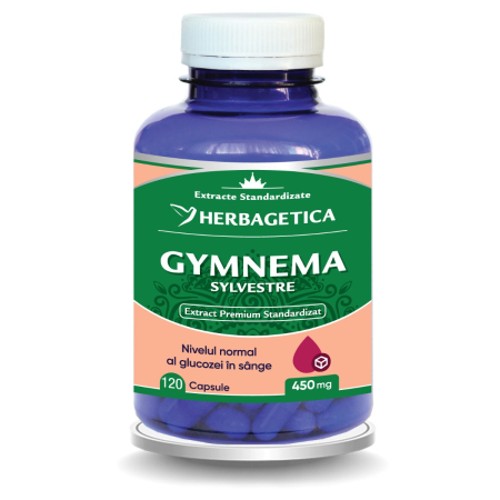 Extracte - GYMNEMA SYLVESTRE  120 capsule