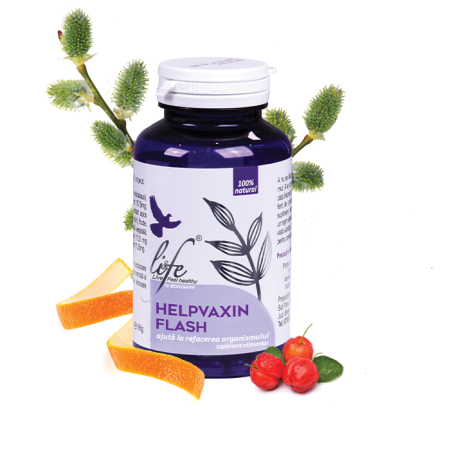 Capsule cu uleiuri esentiale - HELPVAXIN FLASH - 60 capsule