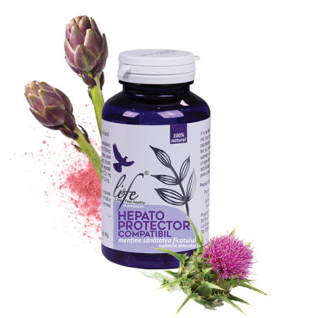 Capsule cu uleiuri esentiale - HEPATOPROTECTOR COMPATIBIL - 120 capsule
