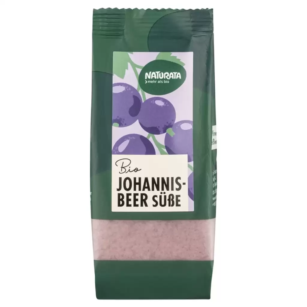 Zahar si Indulcitori - Indulcitor pudra din orez si coacaze negre, eco 60g