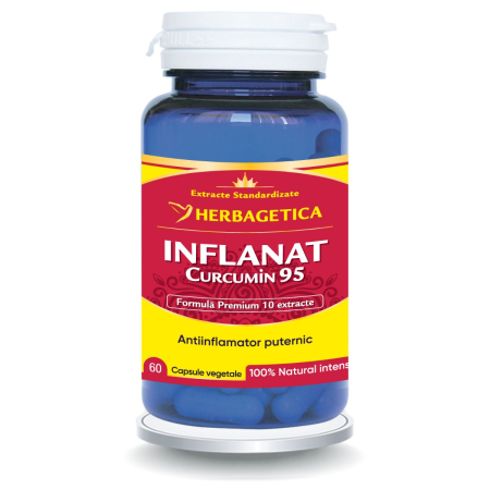 Extracte - Inflanat Curcumin95 60 capsule