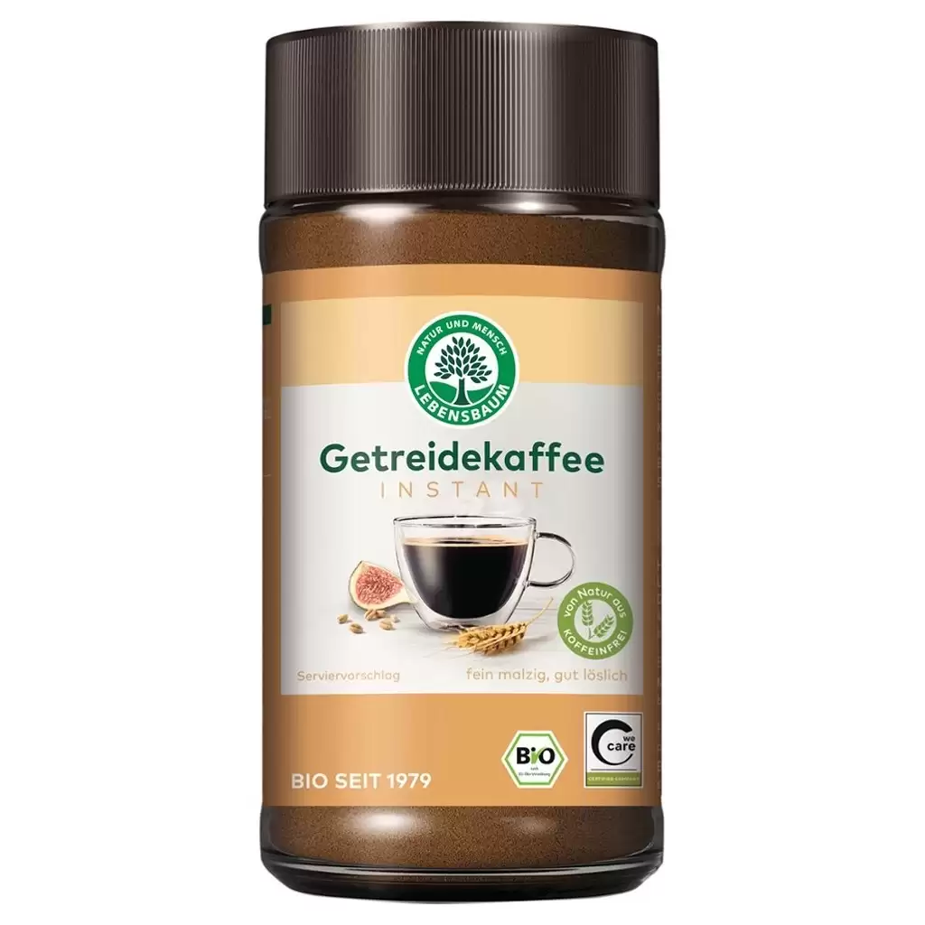 Cafea - Inlocuitor cafea solubila fara cofeina, eco 100g