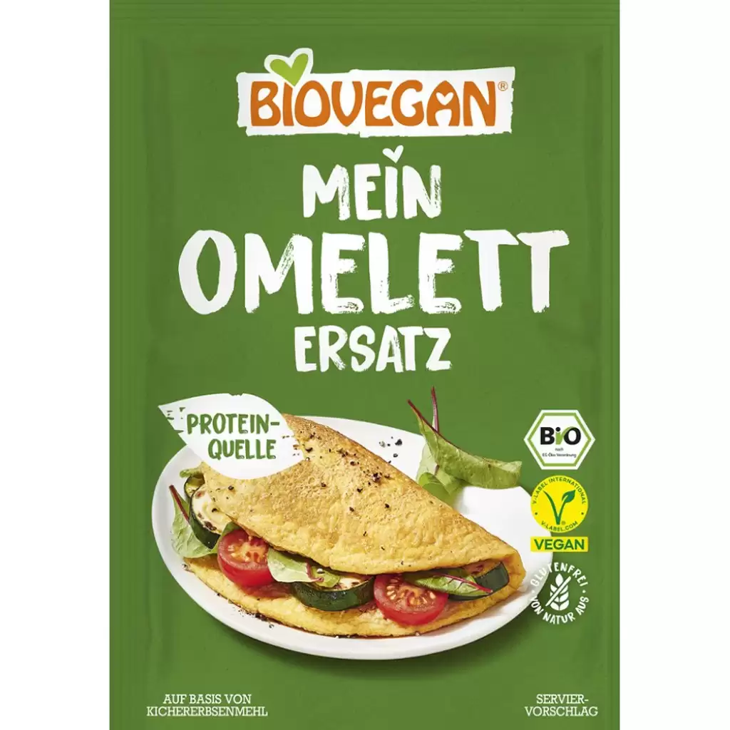 Ingrediente copt - Inlocuitor vegan pentru omleta nativ fara gluten, eco 43g