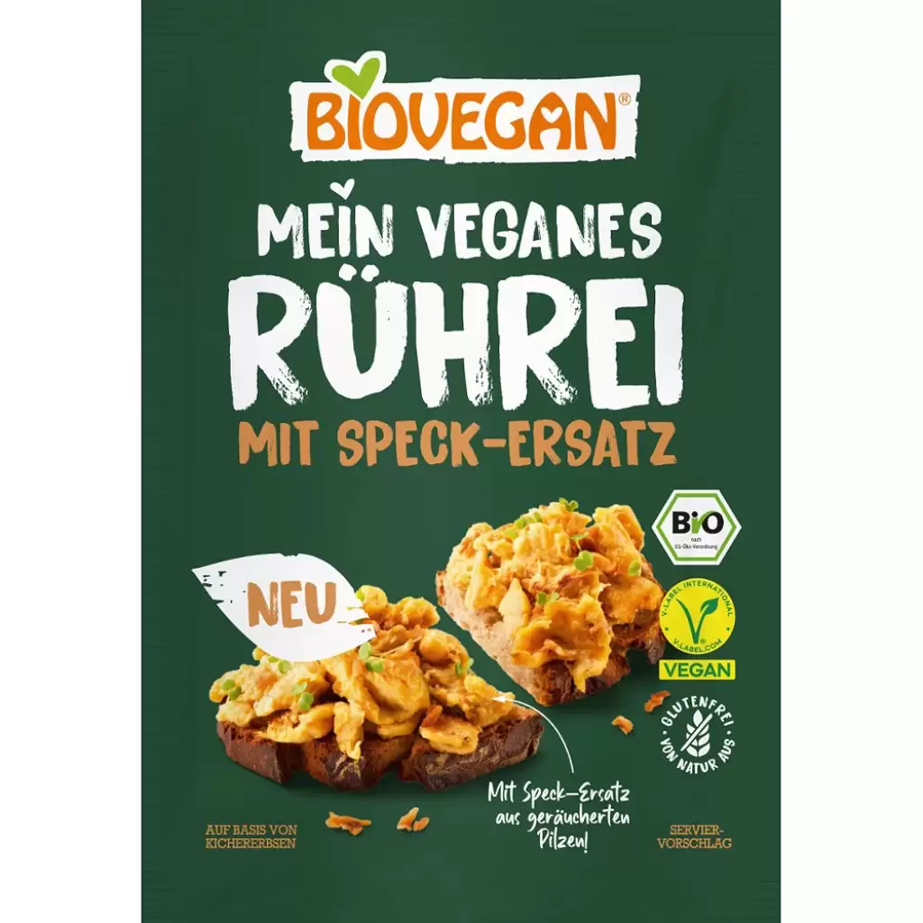Ingrediente copt - Inlocuitor vegan pentru oua batute cu ciuperci shiitake nativ fara gluten, eco 50g