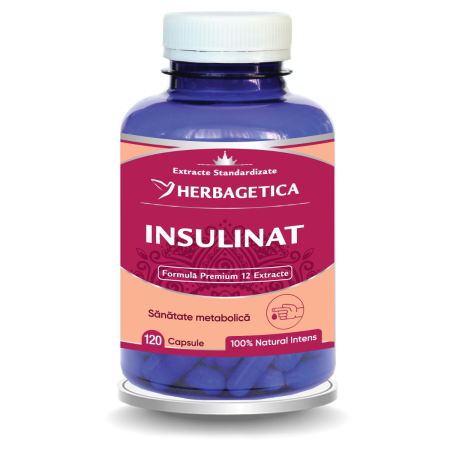 Extracte - Insulinat 120 capsule