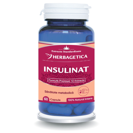 Extracte - Insulinat 60 capsule