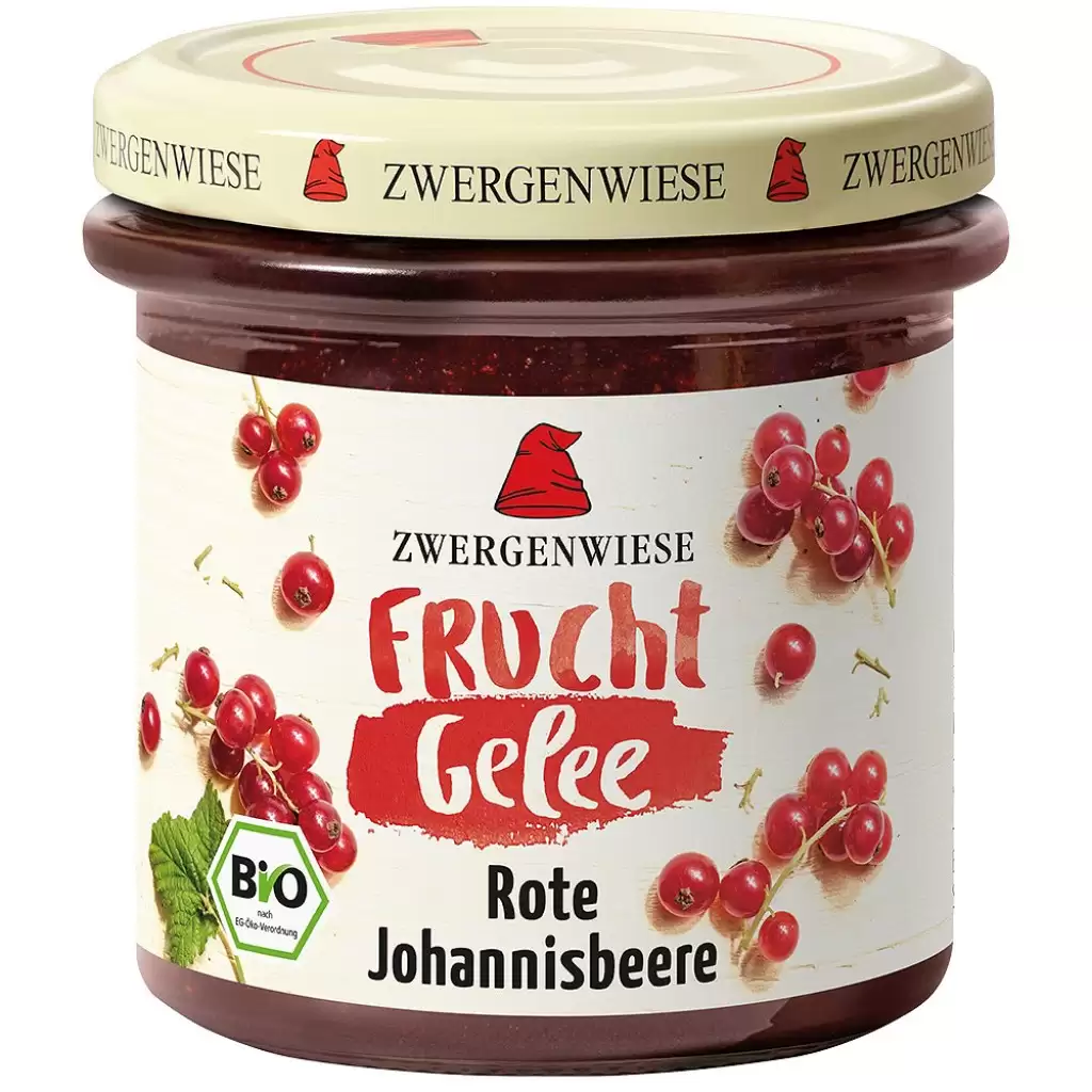 Dulceata - Jeleu de coacaz rosu fara gluten, eco 160g