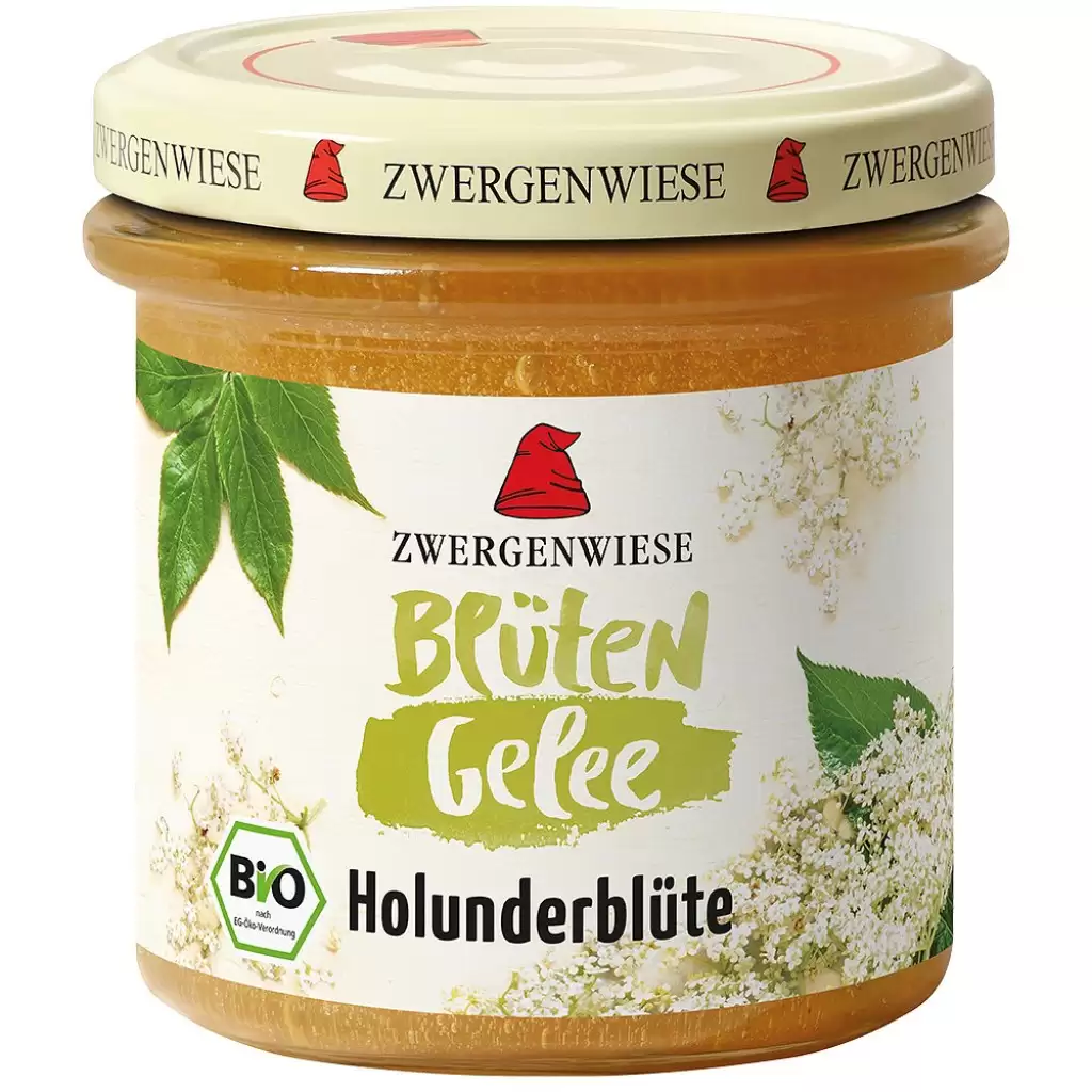 Dulceata - Jeleu de flori de soc fara gluten, eco 160g