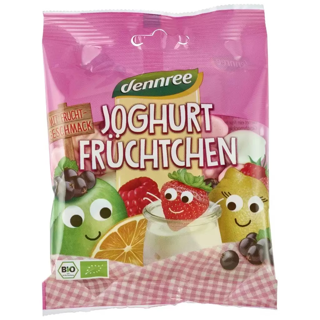 Dulciuri - Jeleuri cu iaurt si fructe, eco 90g