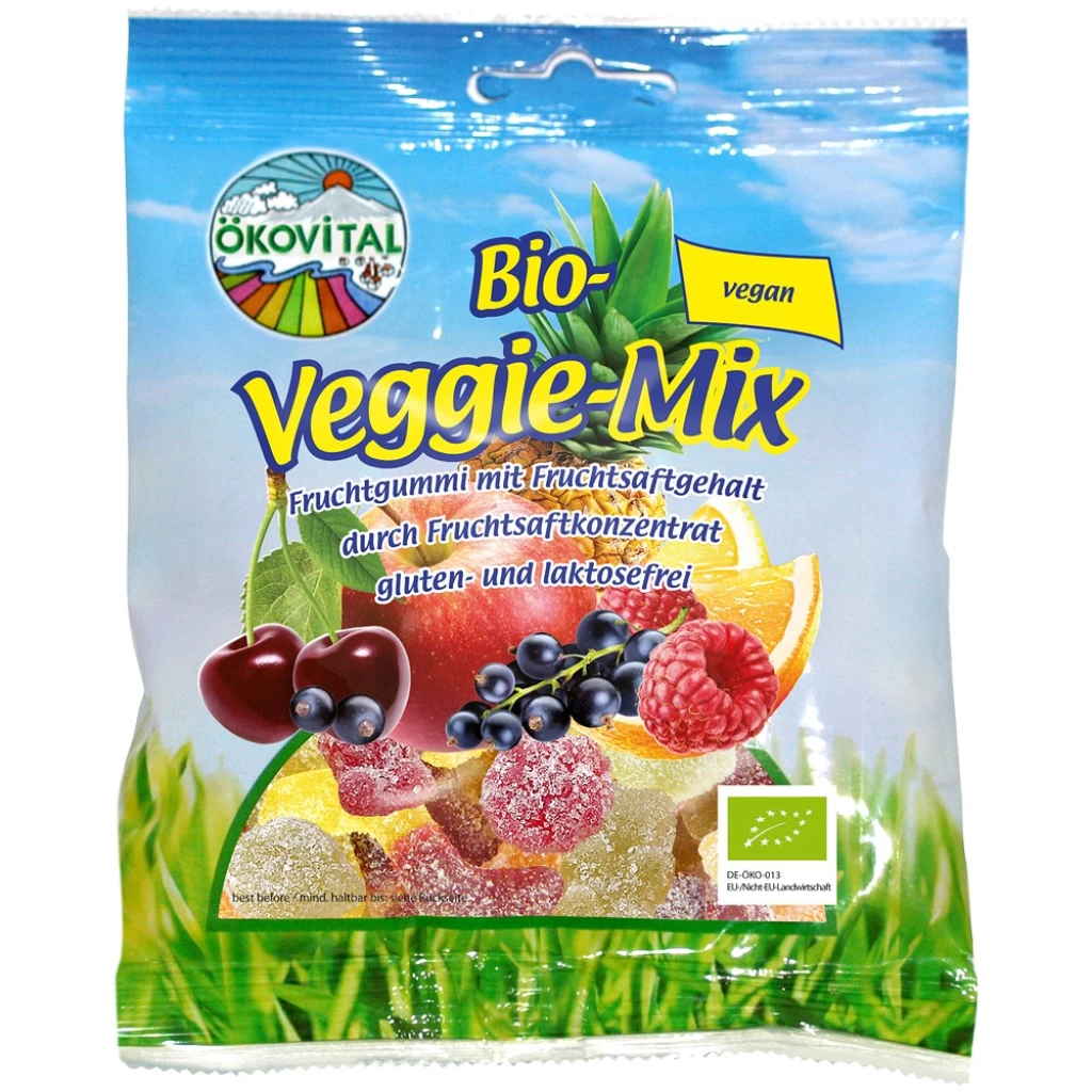 Dulciuri - Jeleuri din fructe si legume  fara gluten si lactoza, eco 80g
