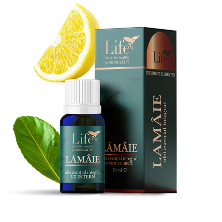 Uleiuri Esentiale - LĂMÂIE - ulei esențial integral - 10 ml