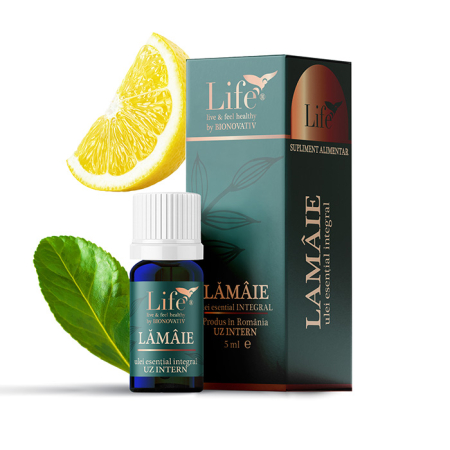 Uleiuri Esentiale - LĂMÂIE - ulei esențial integral - 5 ml