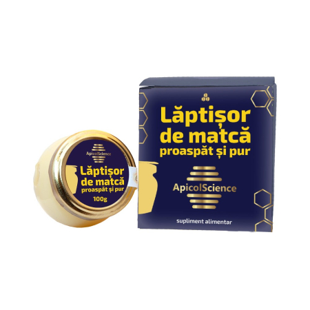 Apicole - Lăptișor de matcă Proaspăt și Pur 100 g