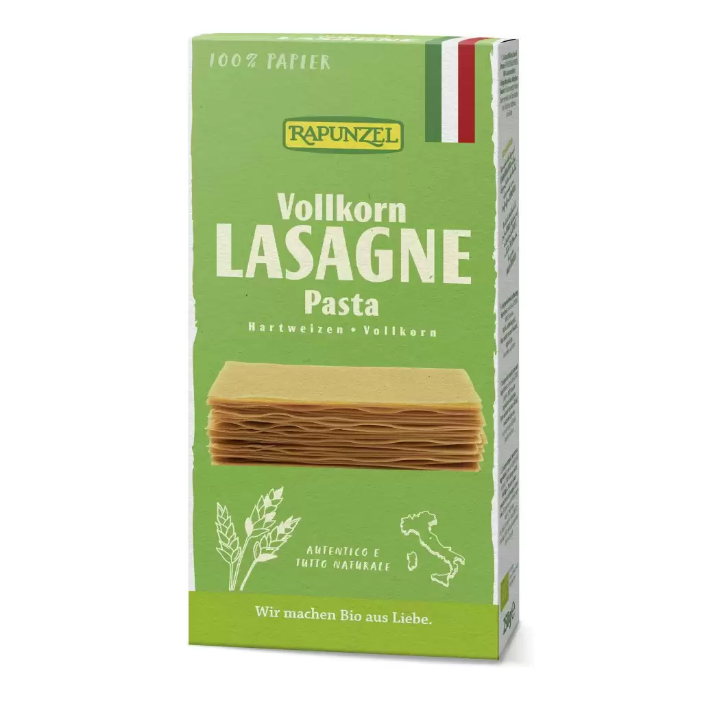 Paste fainoase - Lasagna integrala, eco 250g