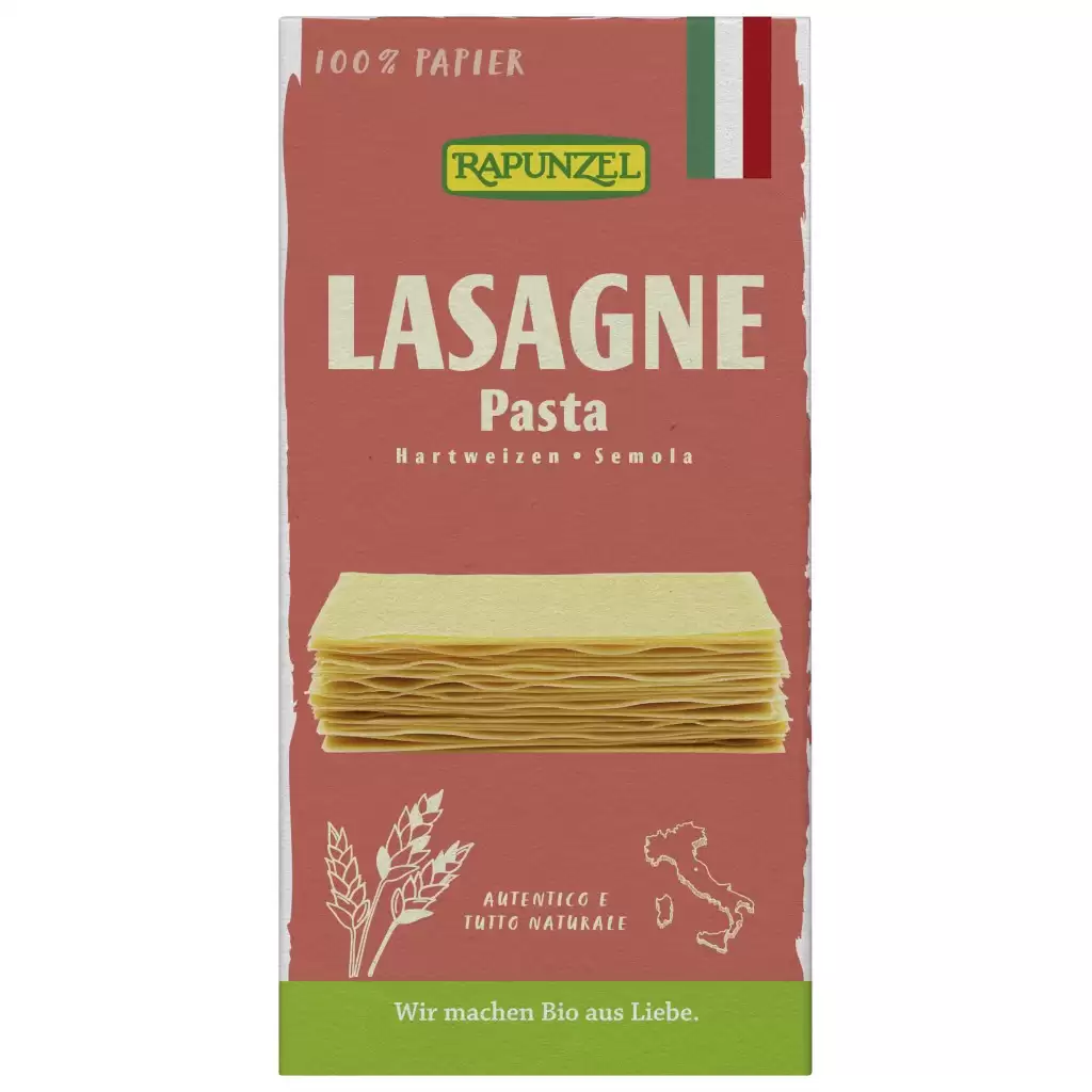 Paste fainoase - Lasagna semola, eco 250g