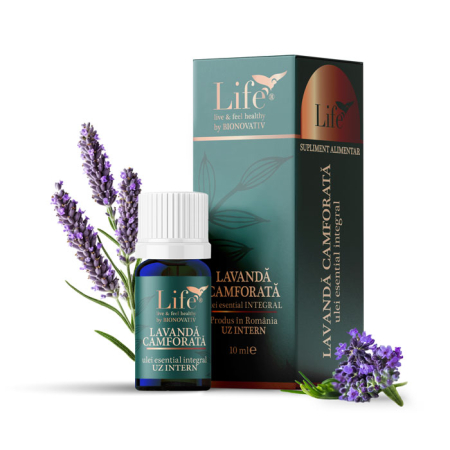 Uleiuri Esentiale - LAVANDĂ CAMFORATĂ - ulei esențial integral - 10 ml