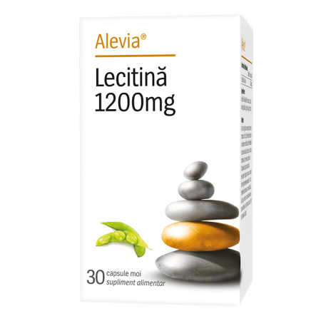 Suplimente - Lecitina 1200mg 30 capsule moi