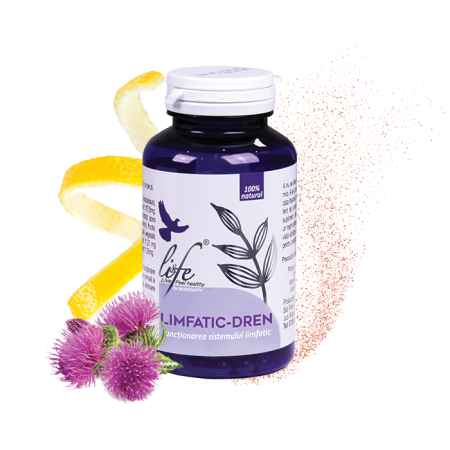 Capsule cu uleiuri esentiale - LIMFATIC-DREN - 30 capsule