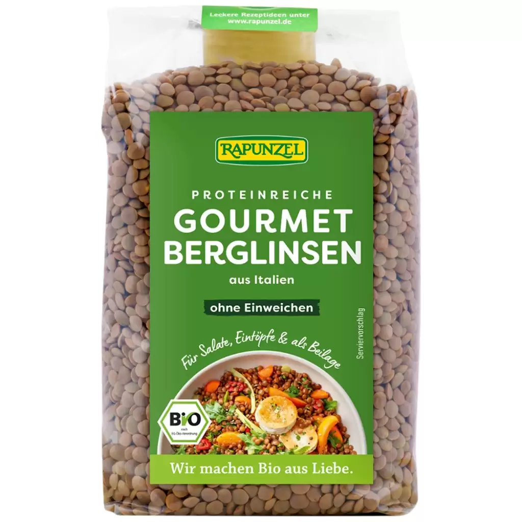 Leguminoase - Linte gourmet maro, eco 500g