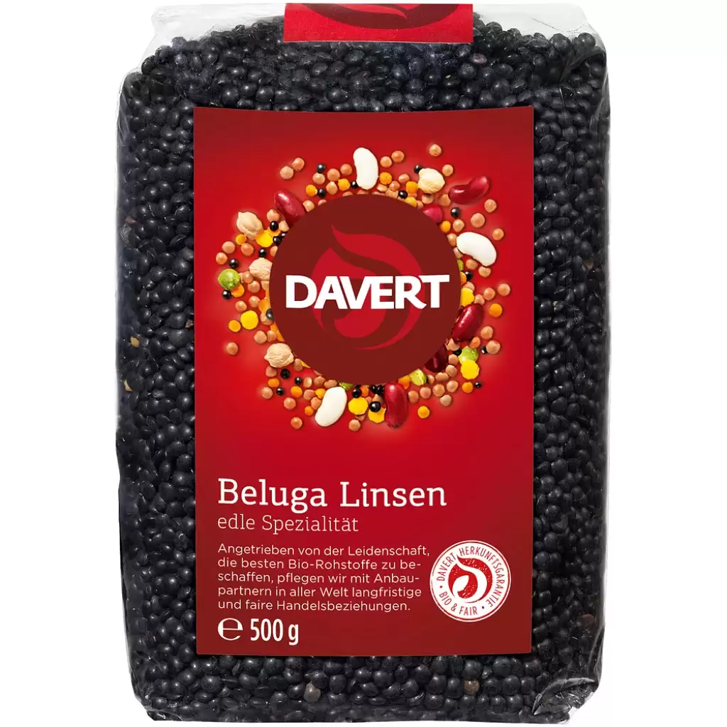 Leguminoase - Linte neagra Beluga, eco 500g