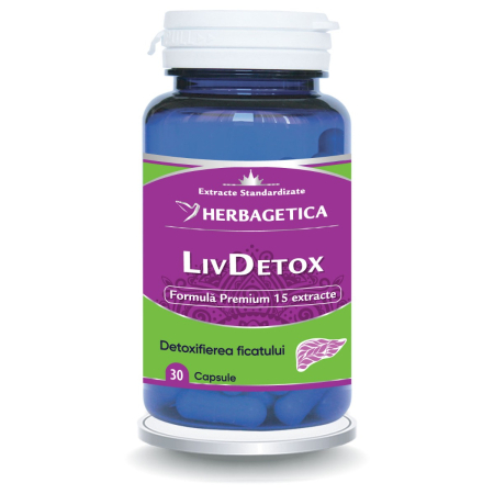 Extracte - LivDetox 30 capsule
