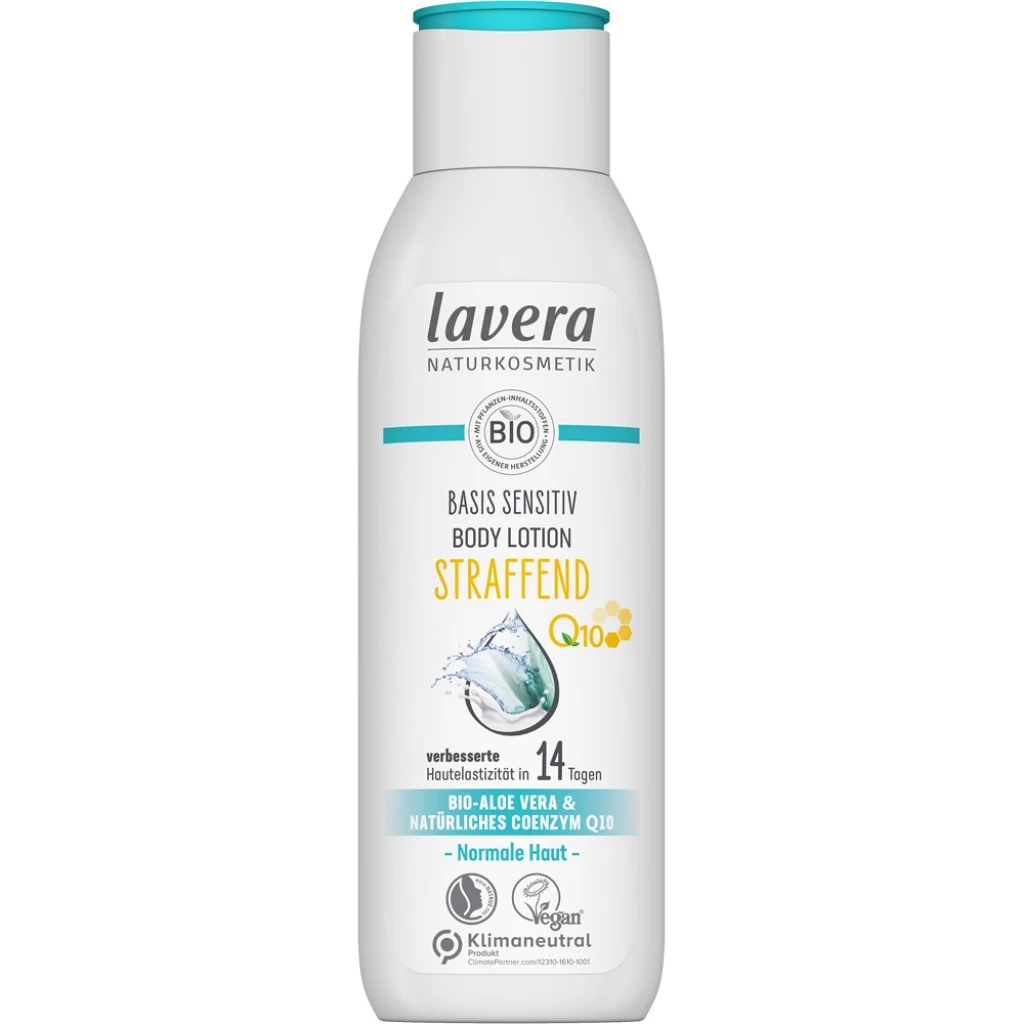 Ingrijire Corp - Lotiune de corp Sensitiv pentru fermitate cu aloe vera bio si coenzima Q10 250ml